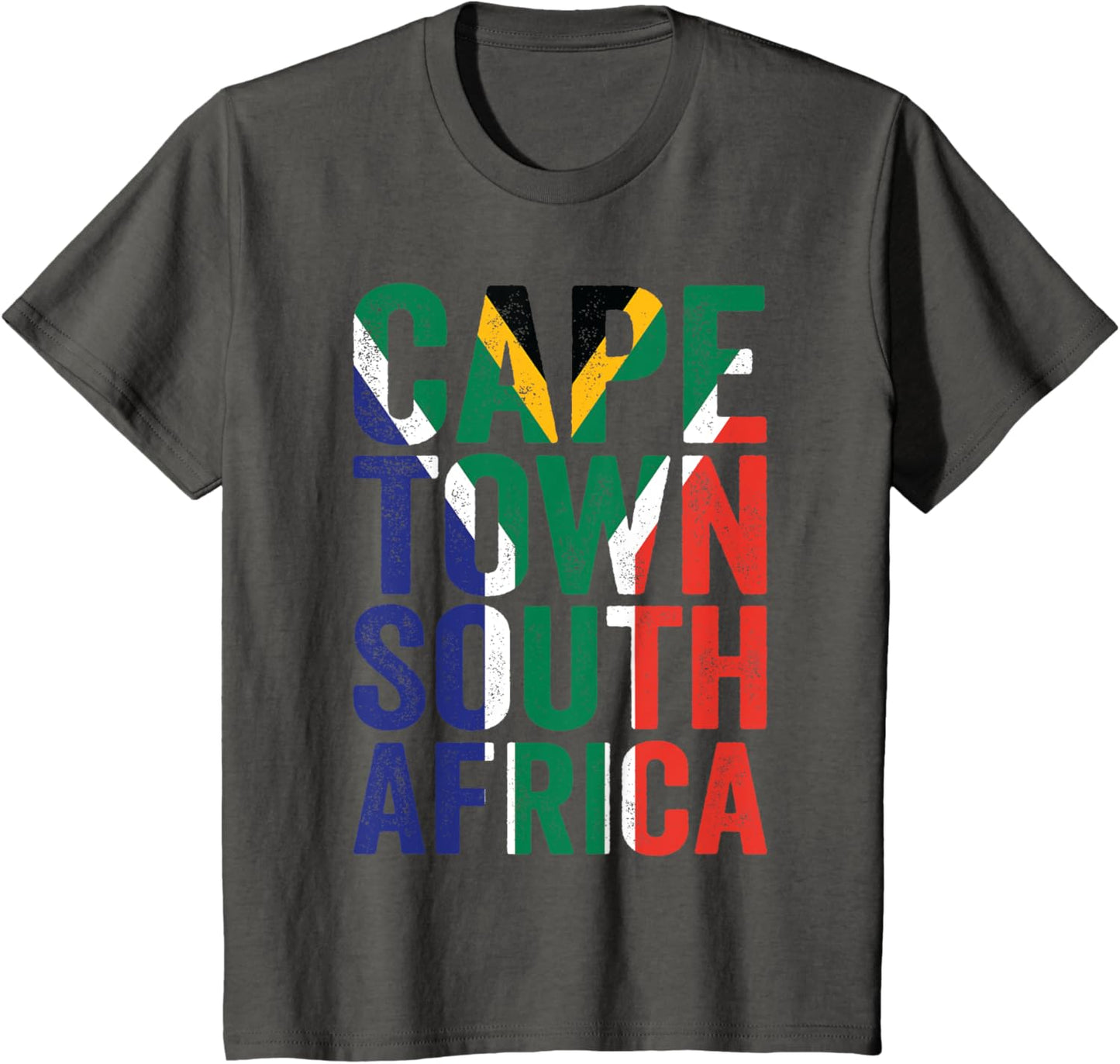 Cape Town South Africa Retro Flag Travel Vacation Souvenir