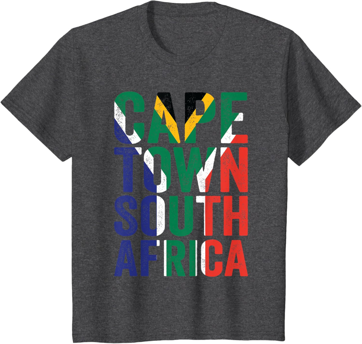 Cape Town South Africa Retro Flag Travel Vacation Souvenir