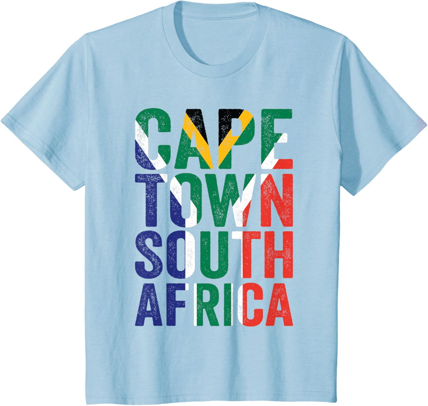 Cape Town South Africa Retro Flag Travel Vacation Souvenir