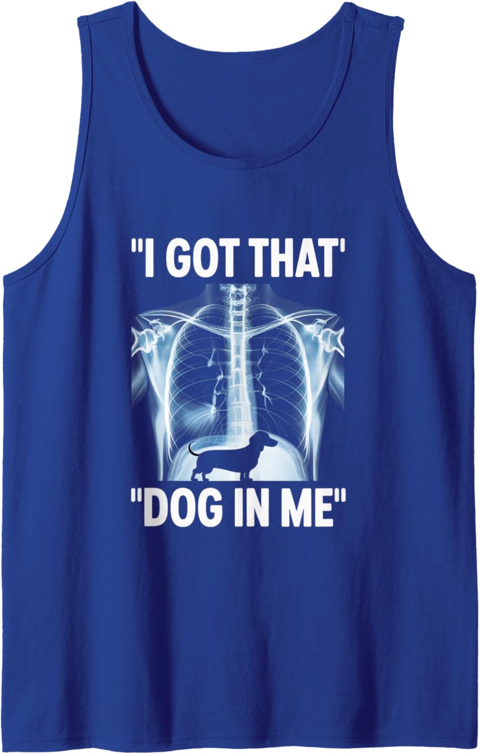 I Got That Dog in Me Hustle Attitude Graphic Tank Top