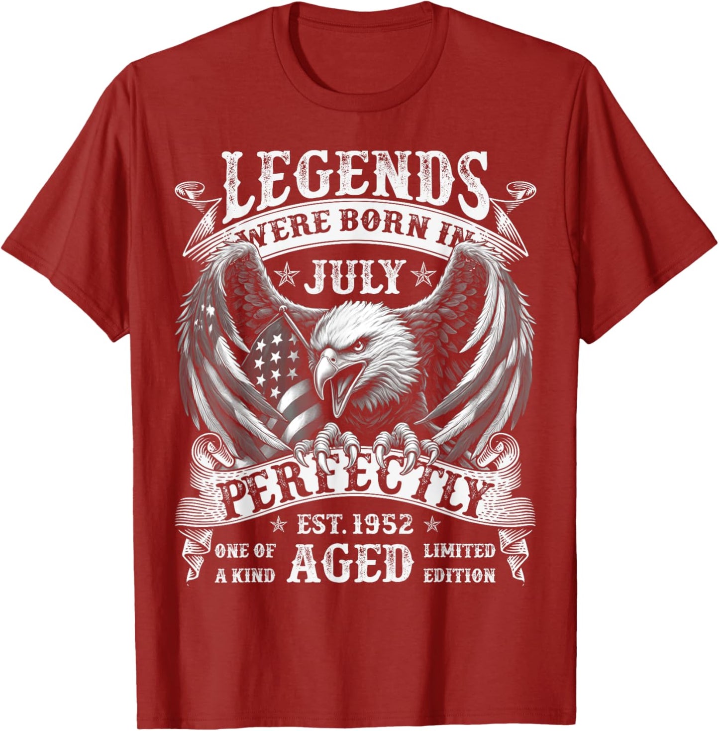 July 1952 Retro 73rd Birthday Gifts For Men 73 Year Old