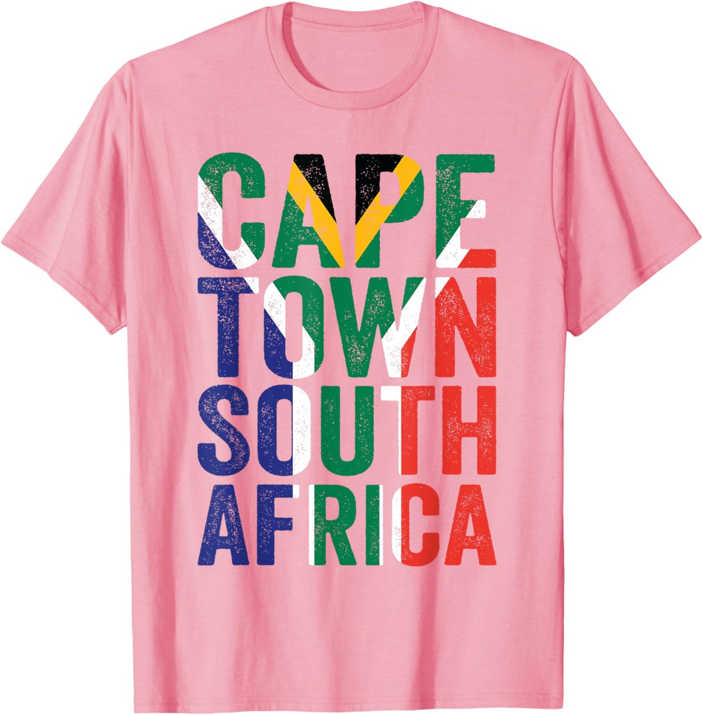 Cape Town South Africa Retro Flag Travel Vacation Souvenir