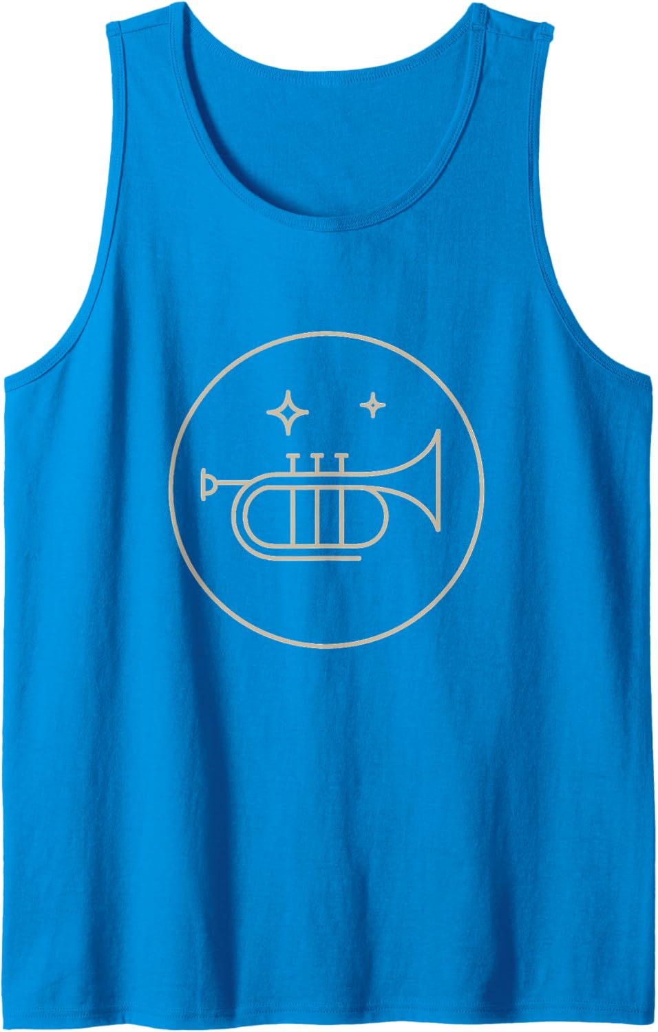 Monoline Trumpet Badge Tank Top