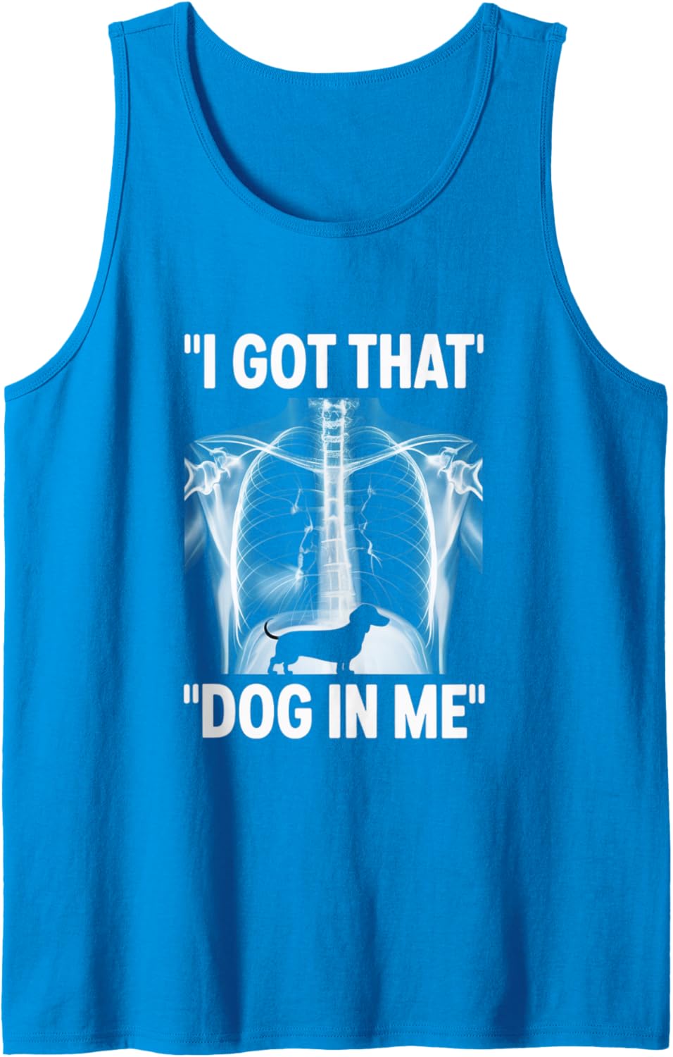 I Got That Dog in Me Hustle Attitude Graphic Tank Top