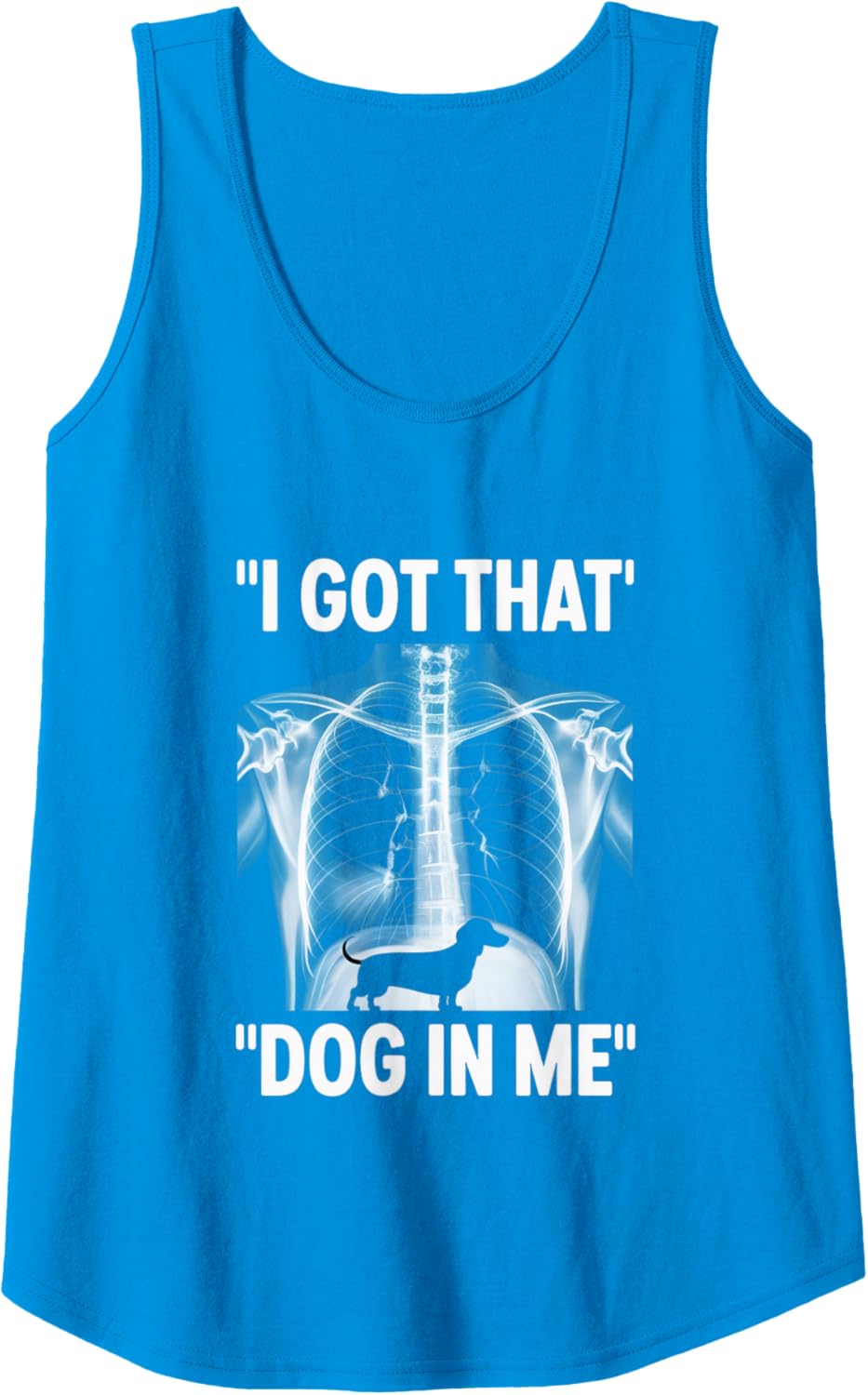 I Got That Dog in Me Hustle Attitude Graphic Tank Top