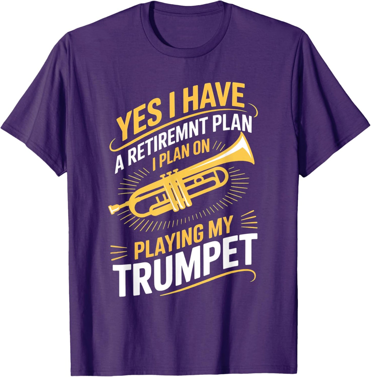 Funny Retirement Trumpet Player Quote