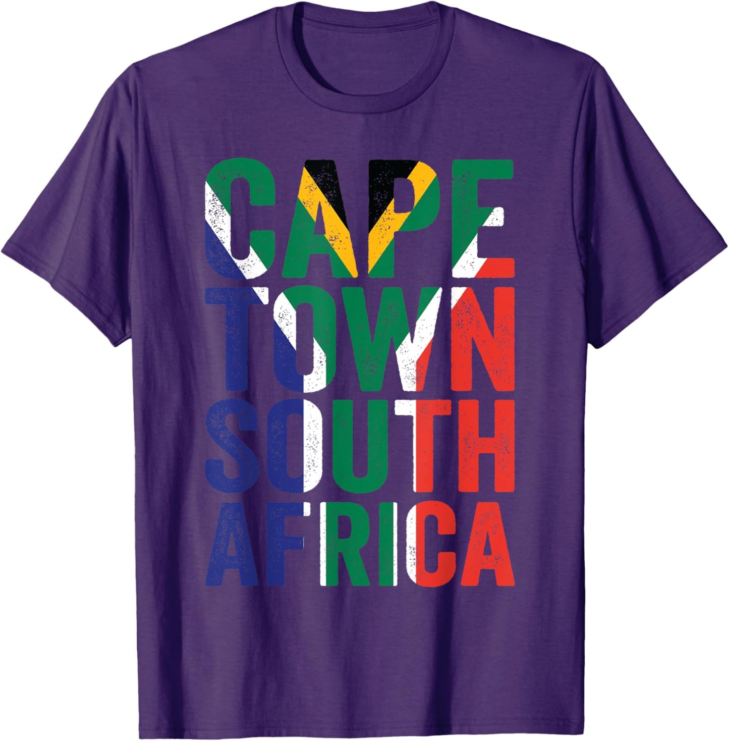 Cape Town South Africa Retro Flag Travel Vacation Souvenir