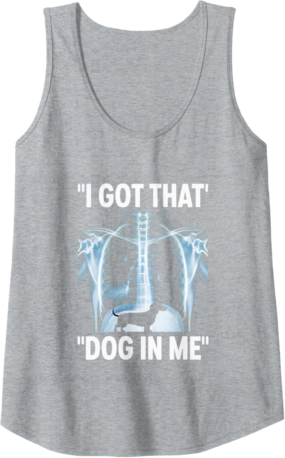 I Got That Dog in Me Hustle Attitude Graphic Tank Top
