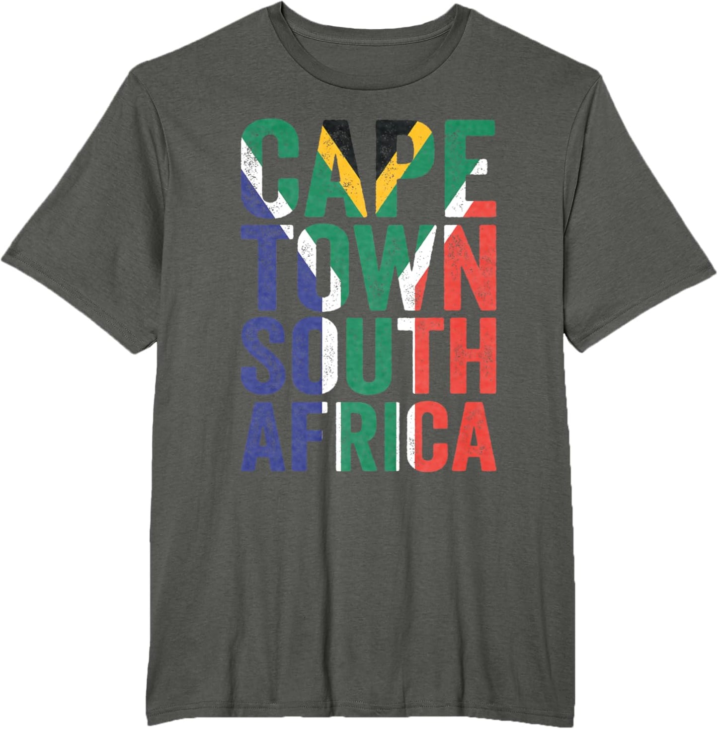 Cape Town South Africa Retro Flag Travel Vacation Souvenir