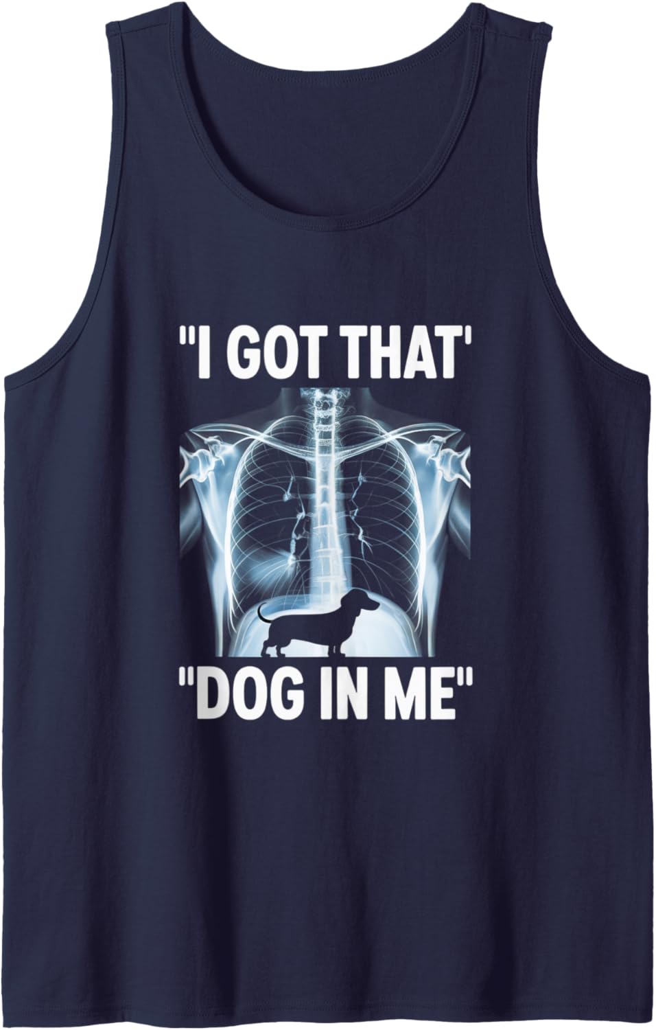I Got That Dog in Me Hustle Attitude Graphic Tank Top