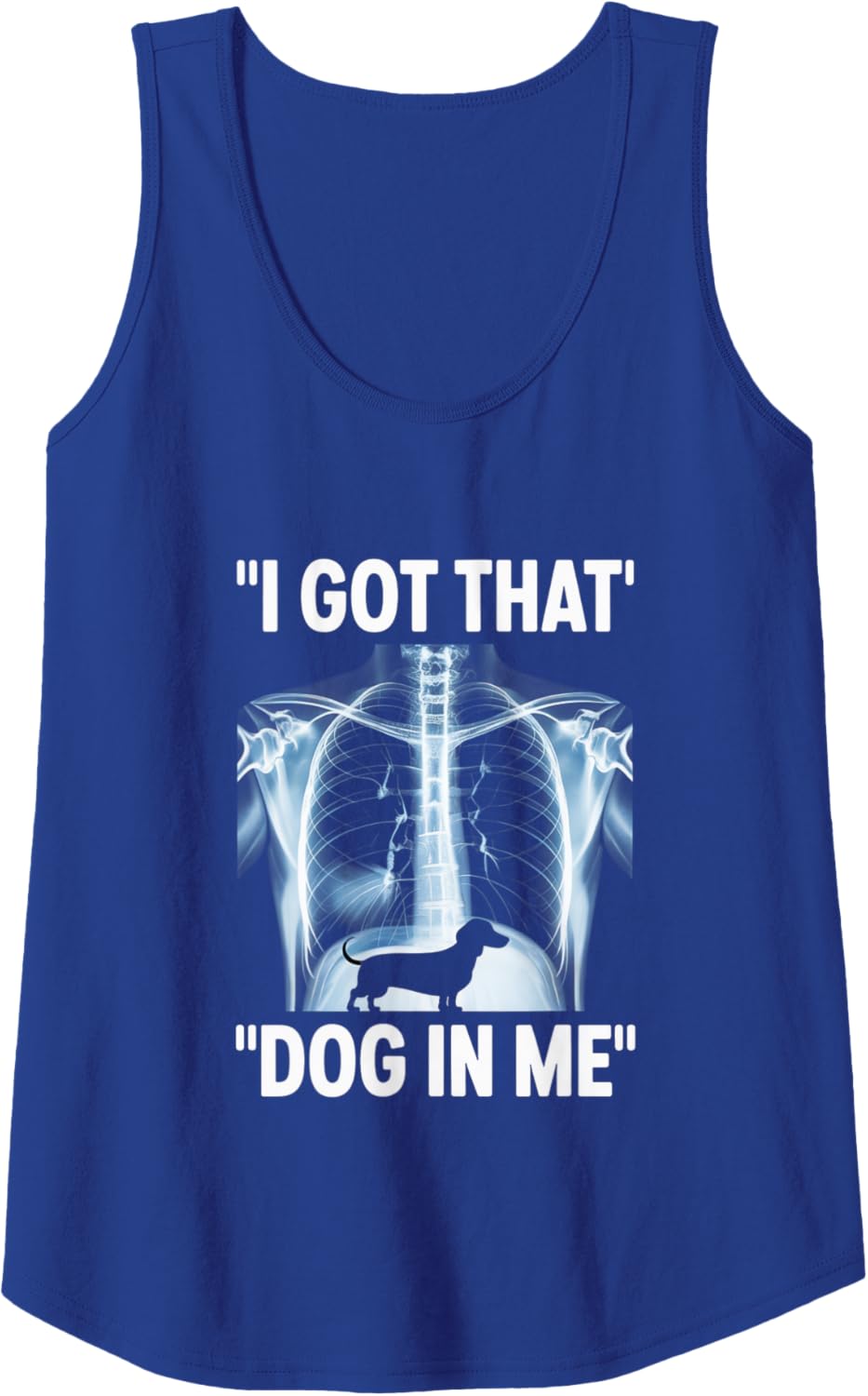 I Got That Dog in Me Hustle Attitude Graphic Tank Top