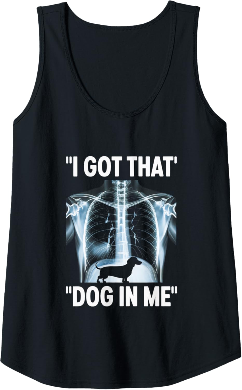 I Got That Dog in Me Hustle Attitude Graphic Tank Top