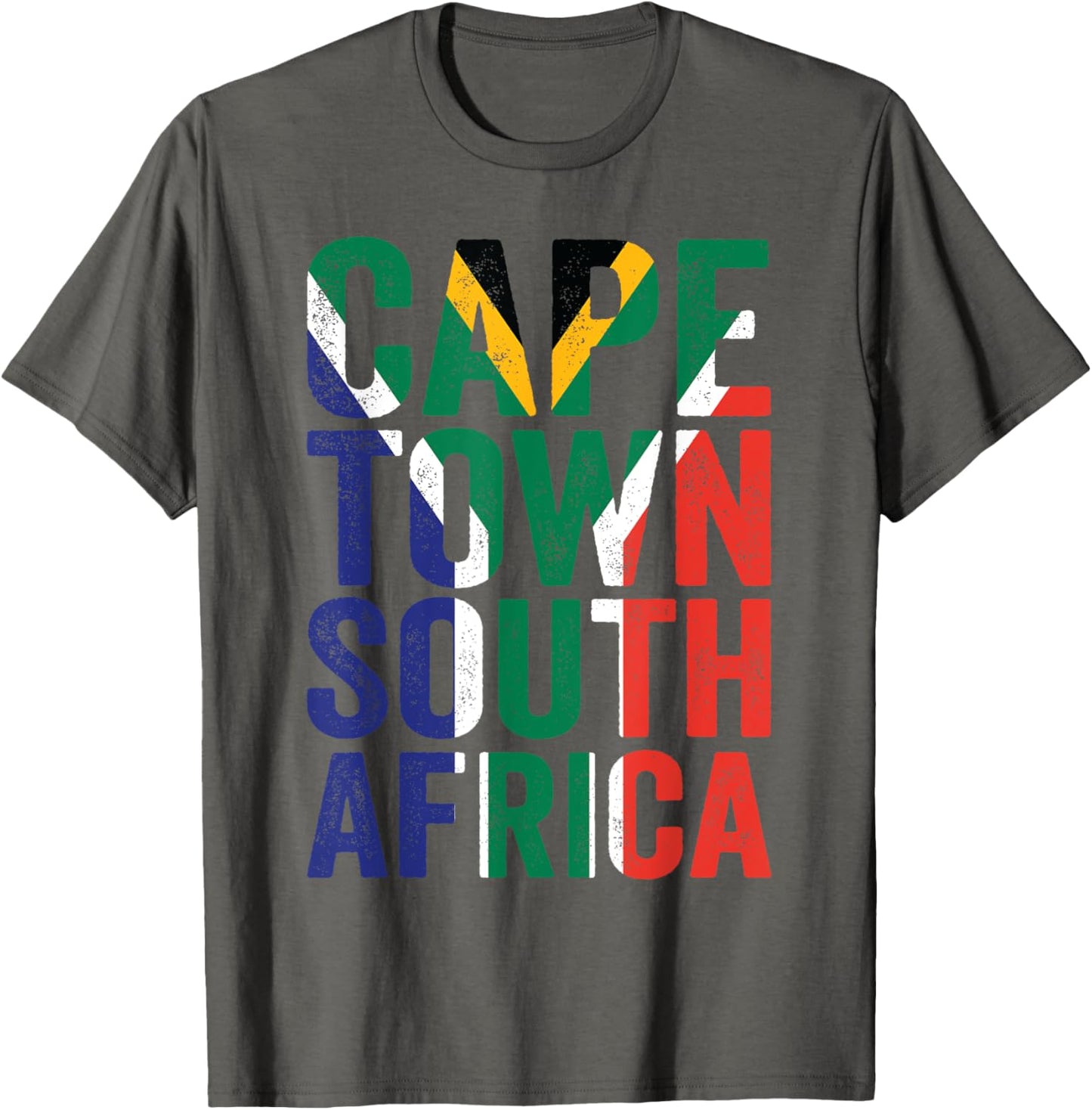 Cape Town South Africa Retro Flag Travel Vacation Souvenir