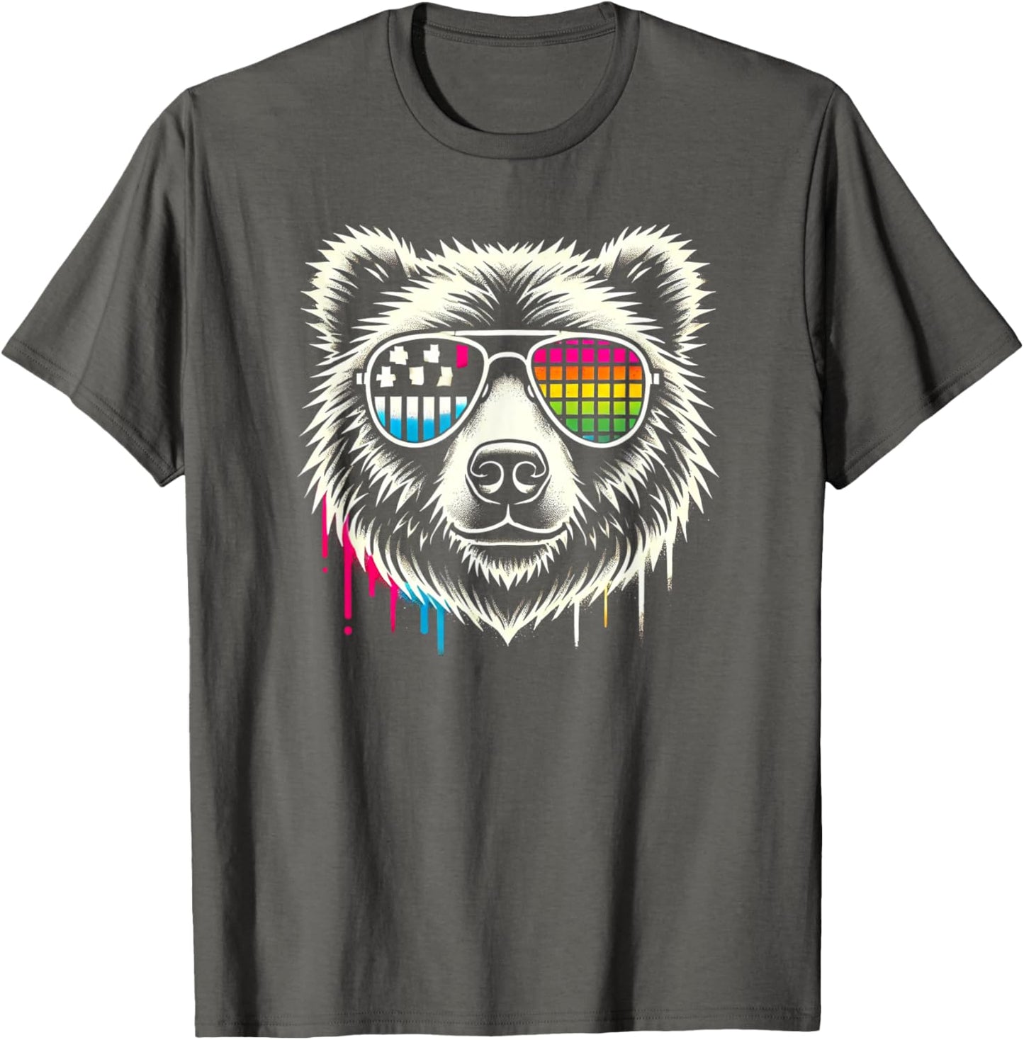 Retro Bear Sunglasses Cool Vintage Animal