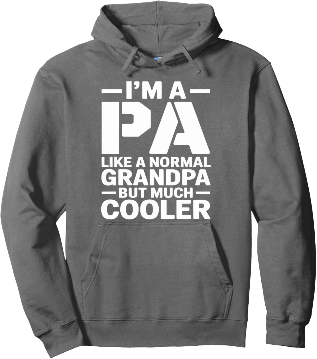Pa Like a Grandpa Only Cooler Southern Grandfather Pullover Hoodie