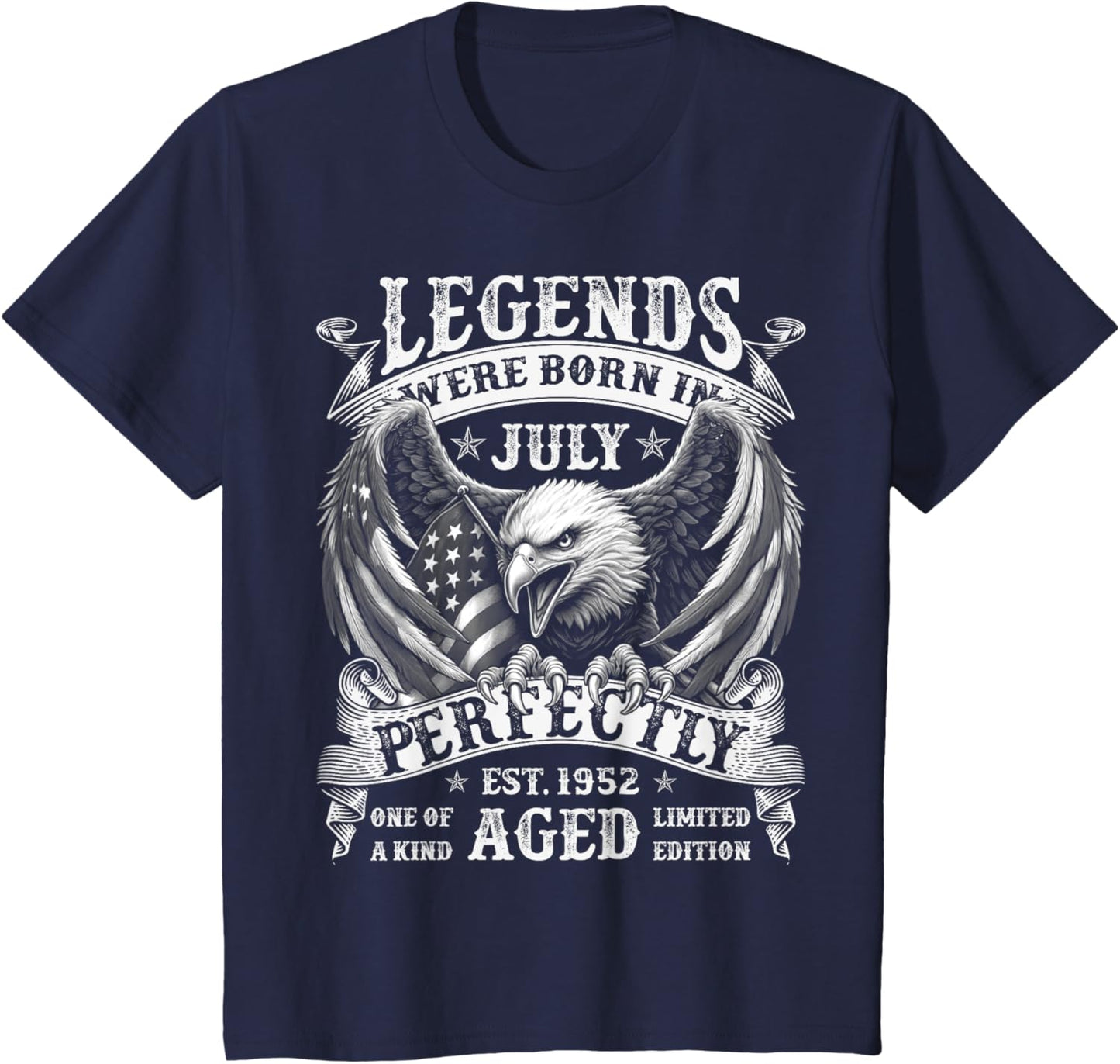 July 1952 Retro 73rd Birthday Gifts For Men 73 Year Old