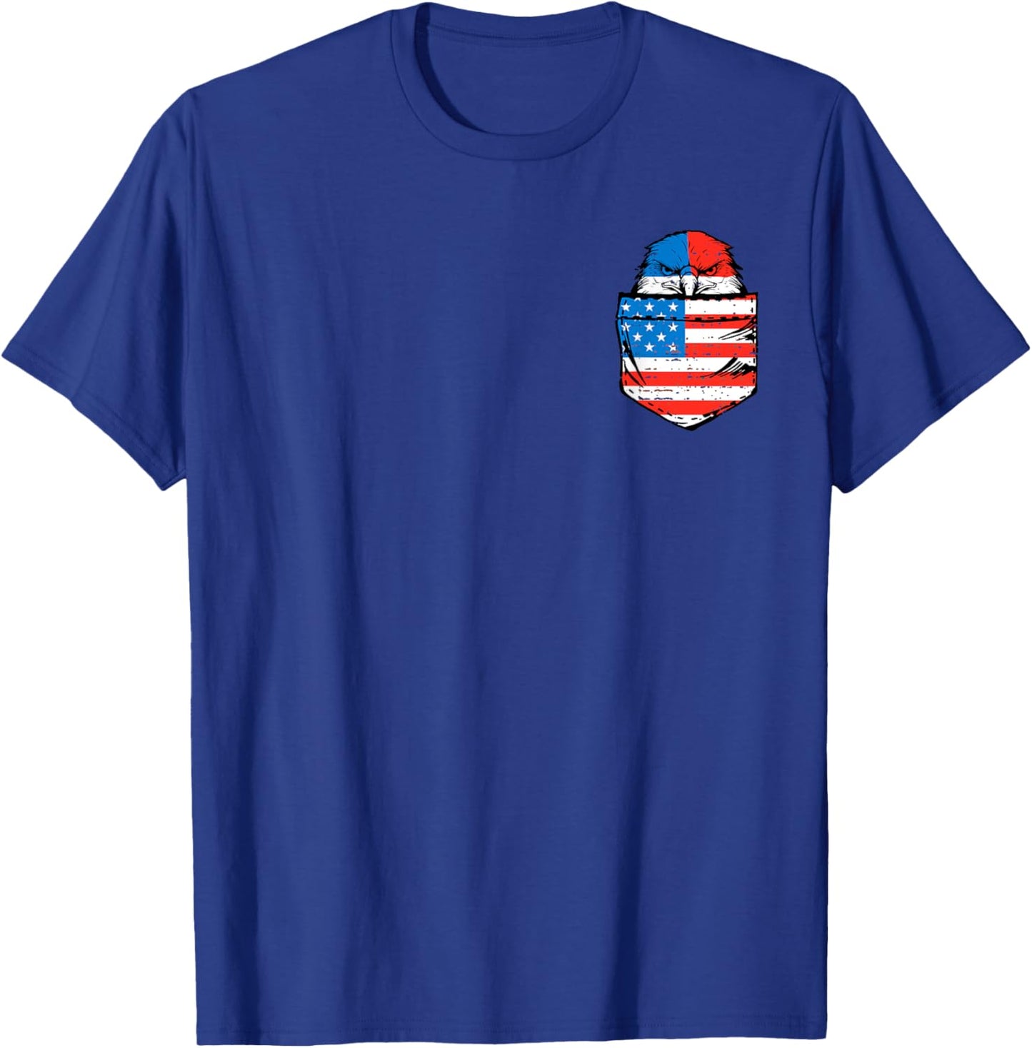 Eagle USA Flag Pocket American Funny 4th Of July Fourth