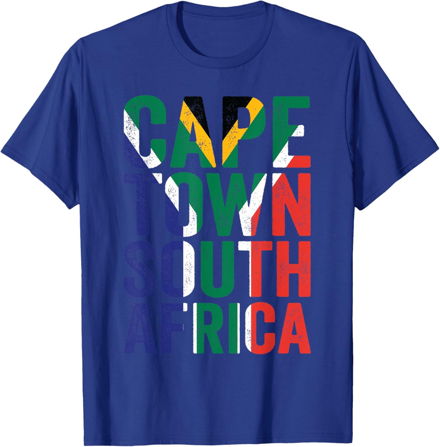 Cape Town South Africa Retro Flag Travel Vacation Souvenir