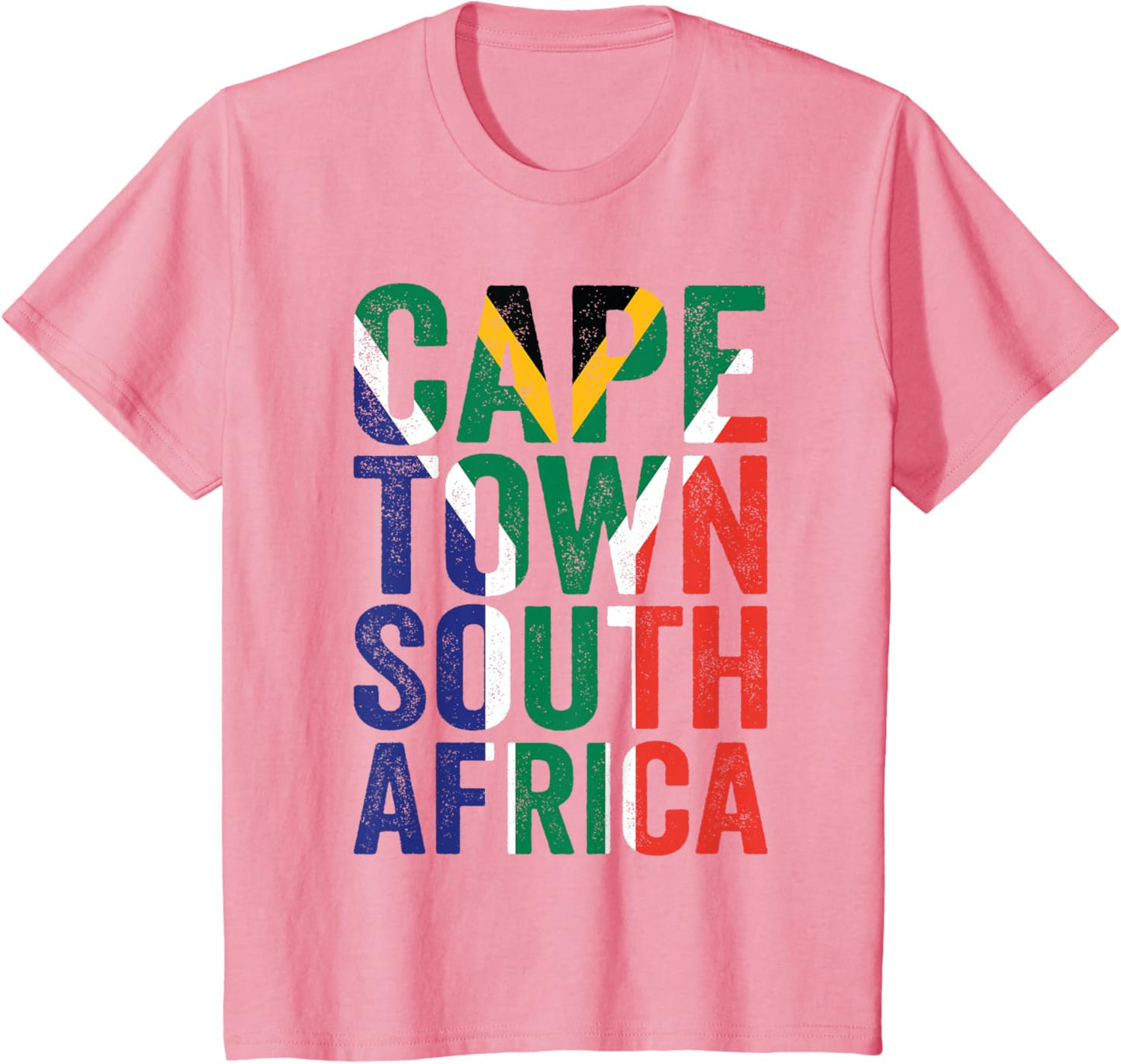 Cape Town South Africa Retro Flag Travel Vacation Souvenir