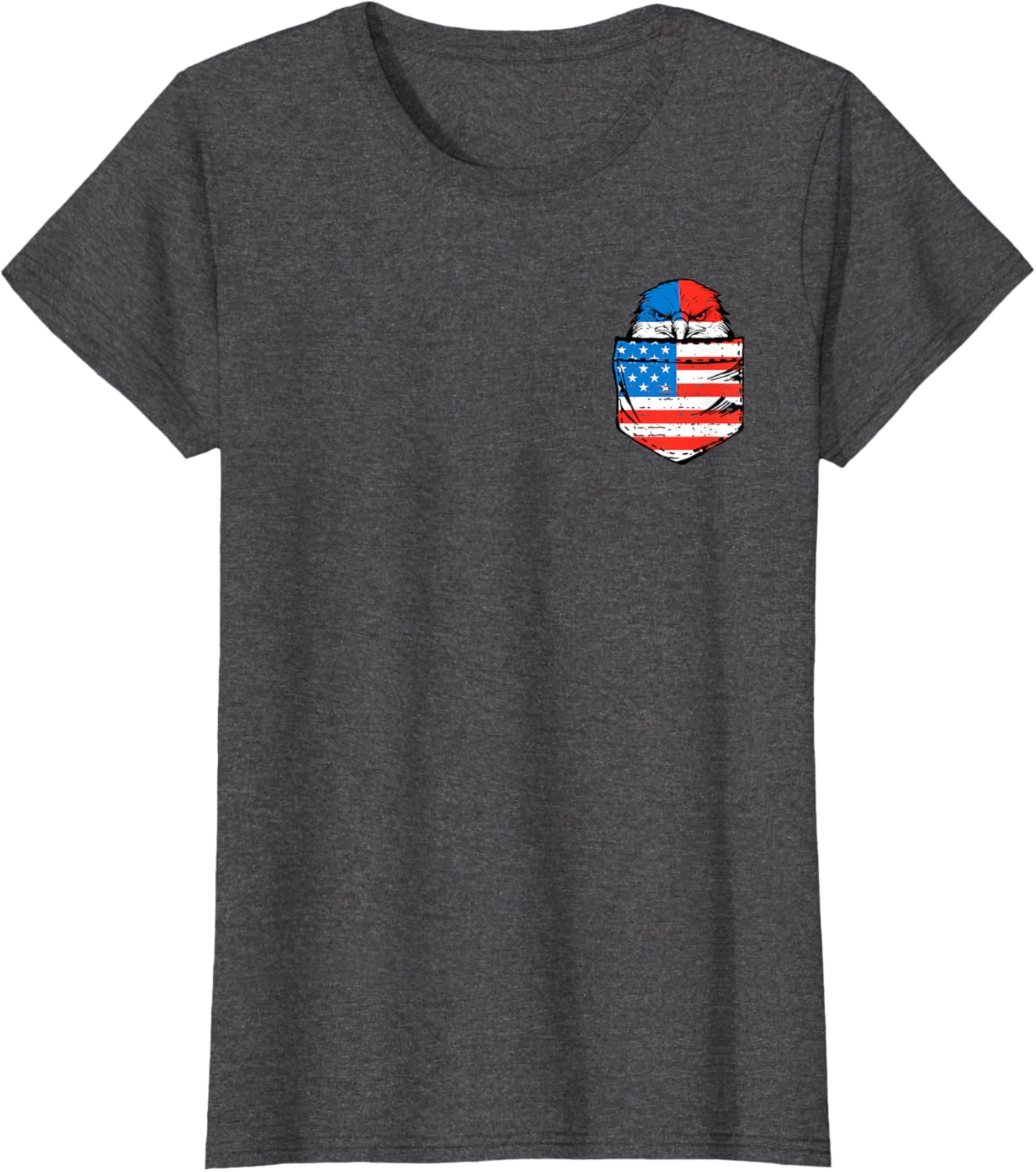 Eagle USA Flag Pocket American Funny 4th Of July Fourth