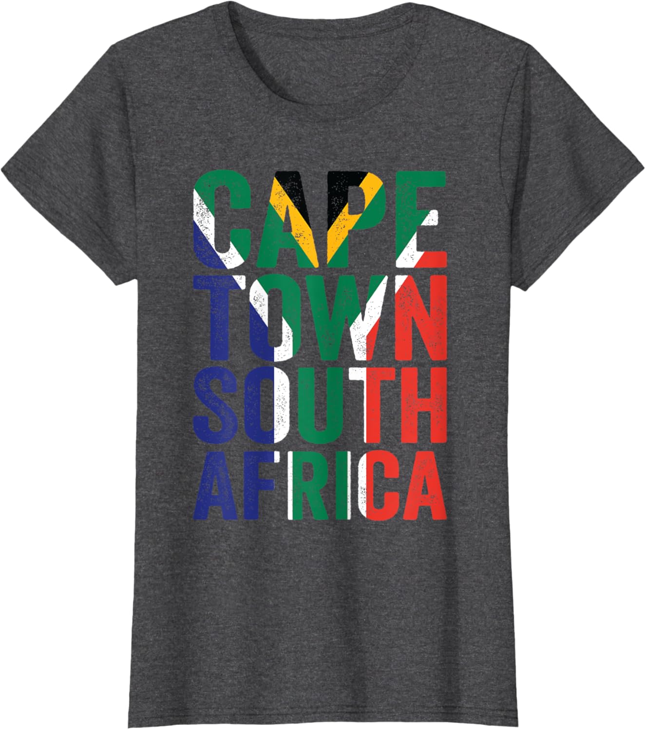 Cape Town South Africa Retro Flag Travel Vacation Souvenir
