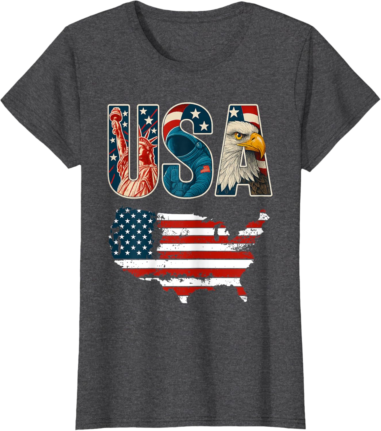 USA US Patriotic 4th of July America Flag Freedom Eagle