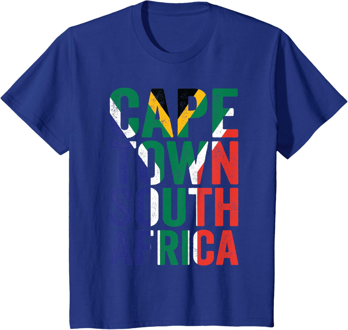 Cape Town South Africa Retro Flag Travel Vacation Souvenir
