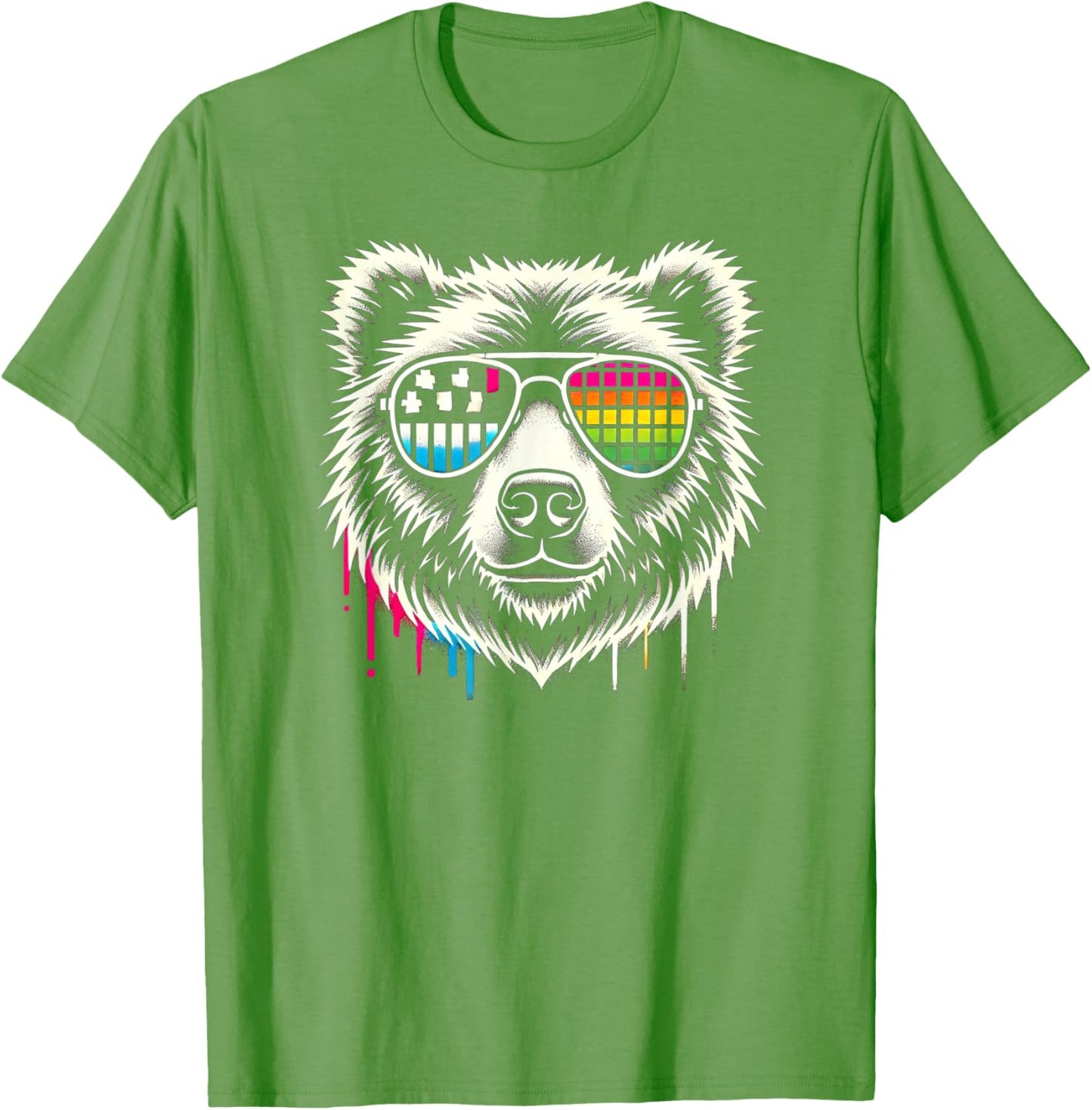 Retro Bear Sunglasses Cool Vintage Animal
