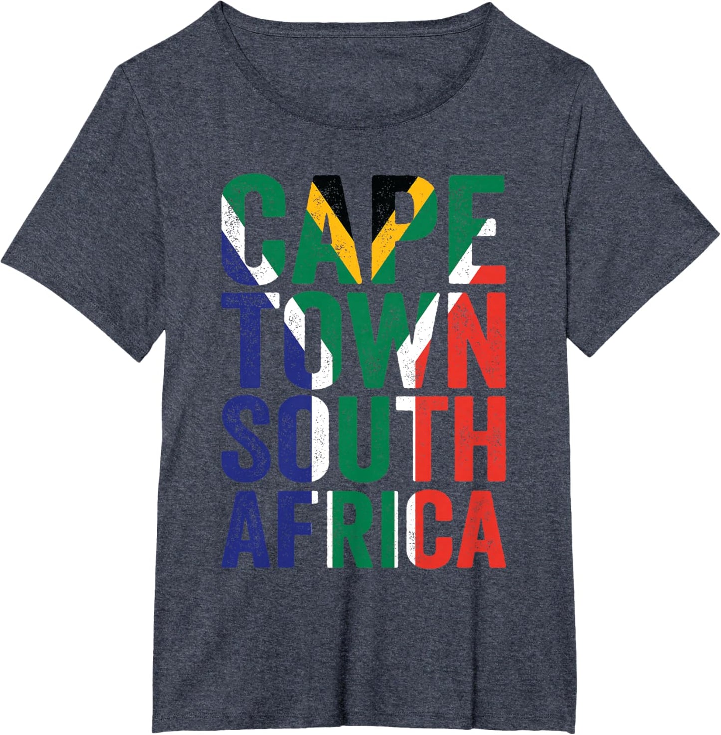 Cape Town South Africa Retro Flag Travel Vacation Souvenir
