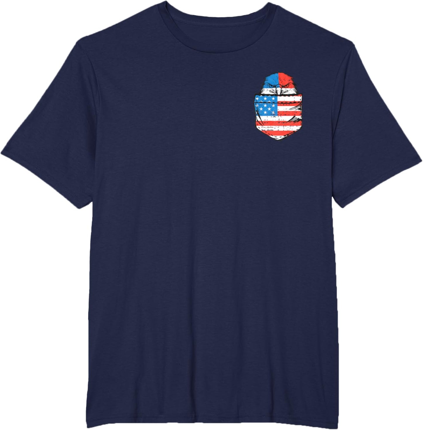 Eagle USA Flag Pocket American Funny 4th Of July Fourth