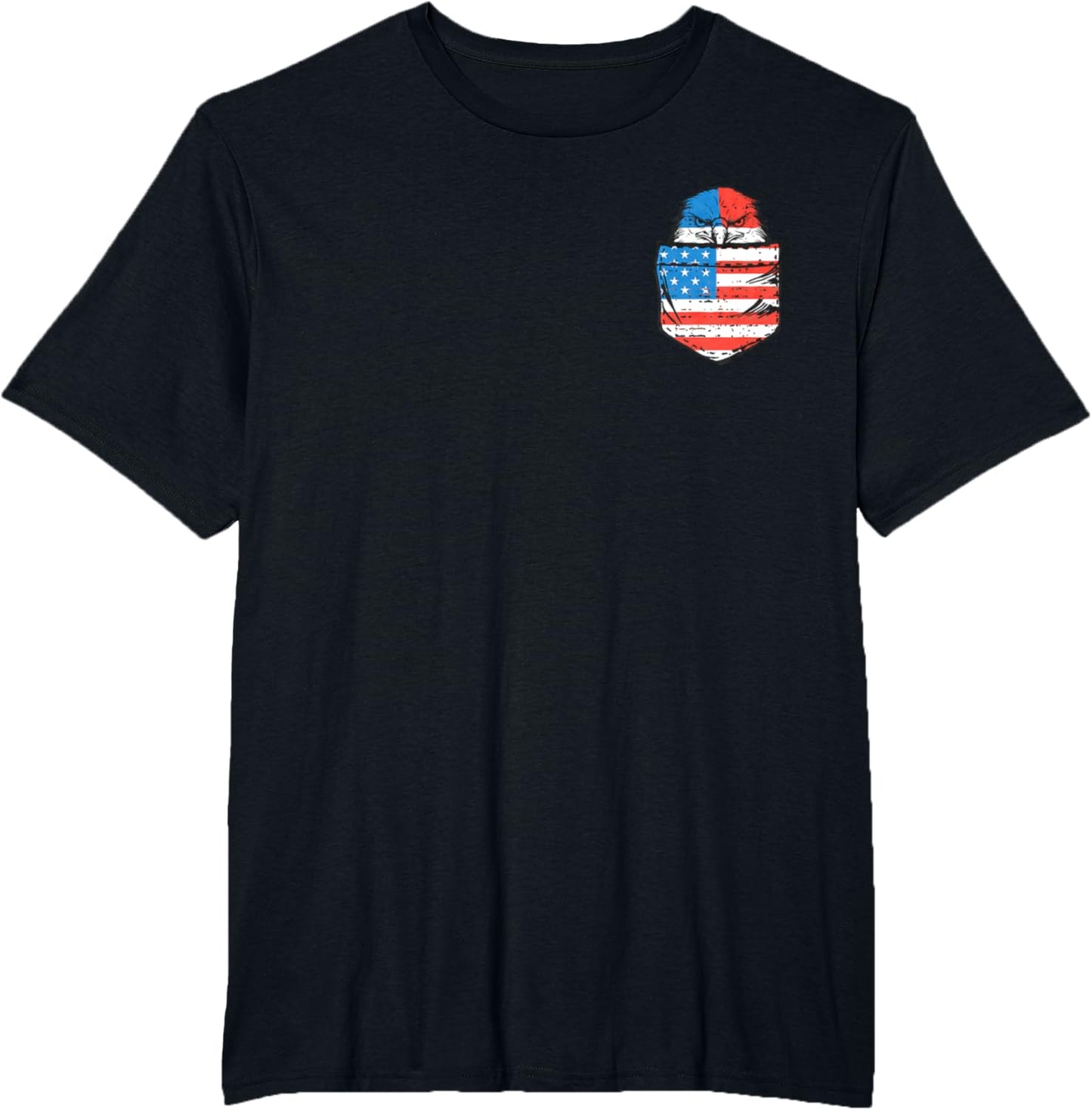 Eagle USA Flag Pocket American Funny 4th Of July Fourth