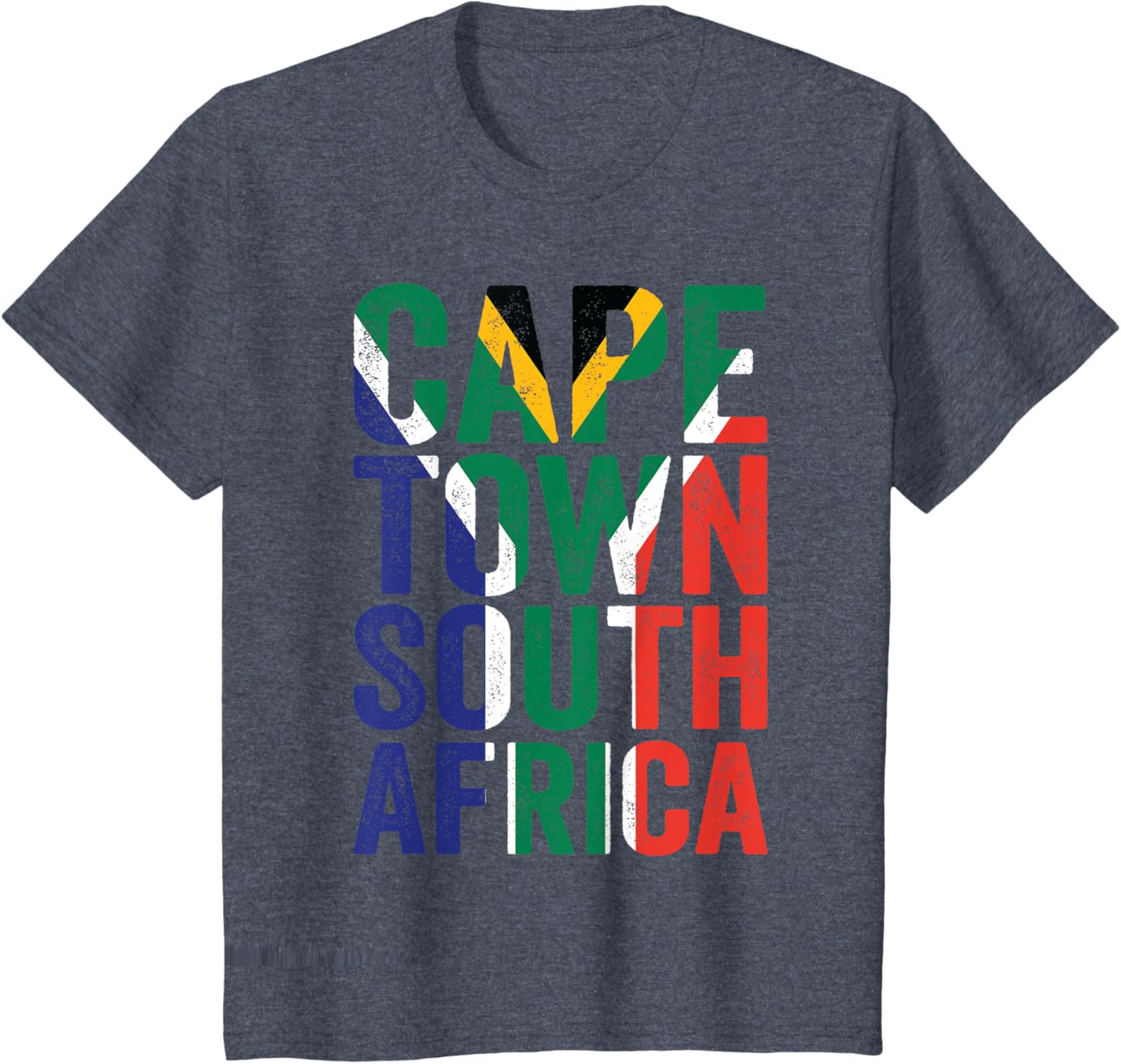 Cape Town South Africa Retro Flag Travel Vacation Souvenir