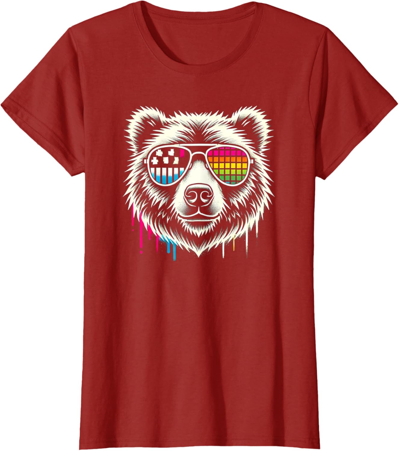 Retro Bear Sunglasses Cool Vintage Animal