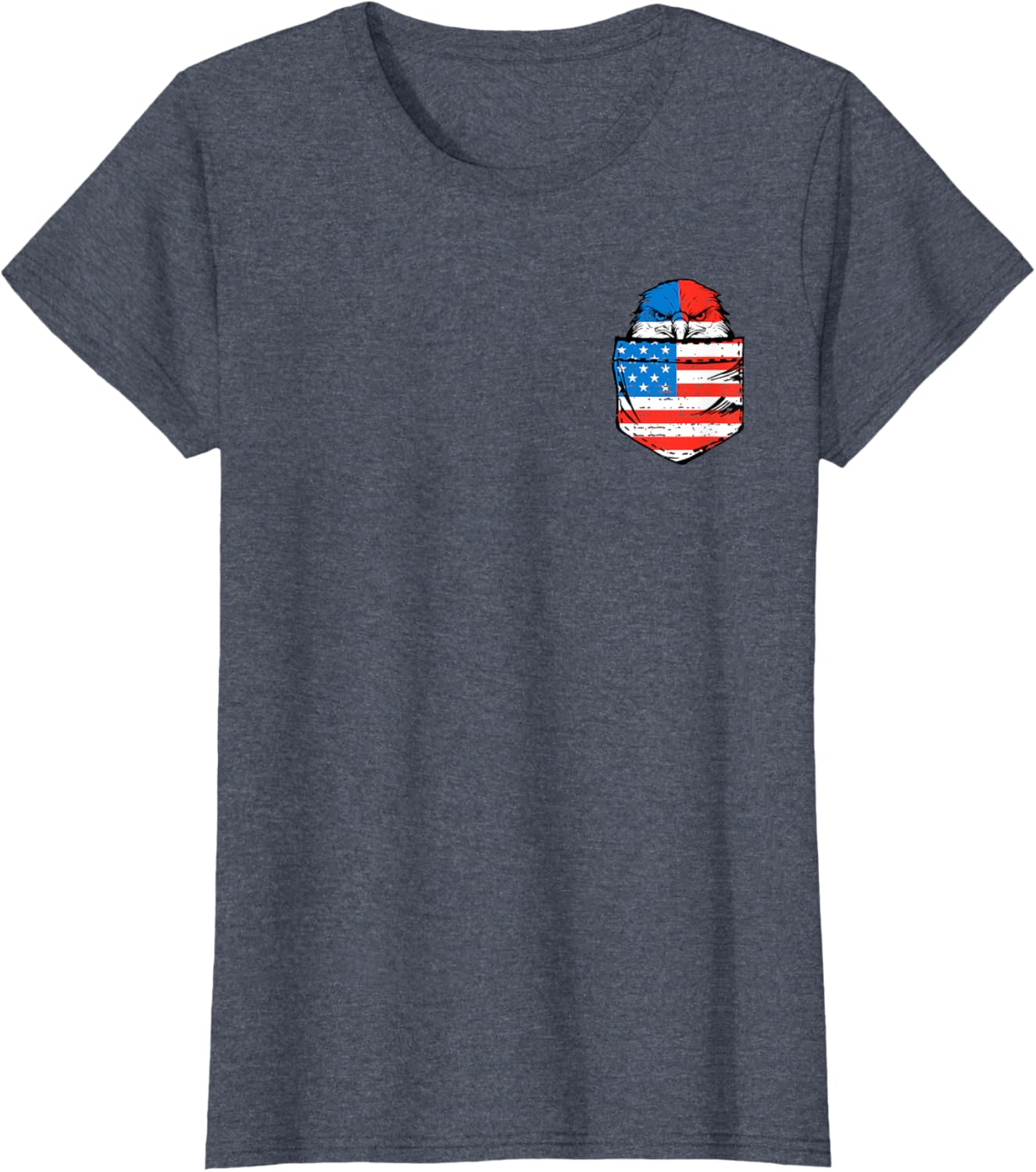 Eagle USA Flag Pocket American Funny 4th Of July Fourth