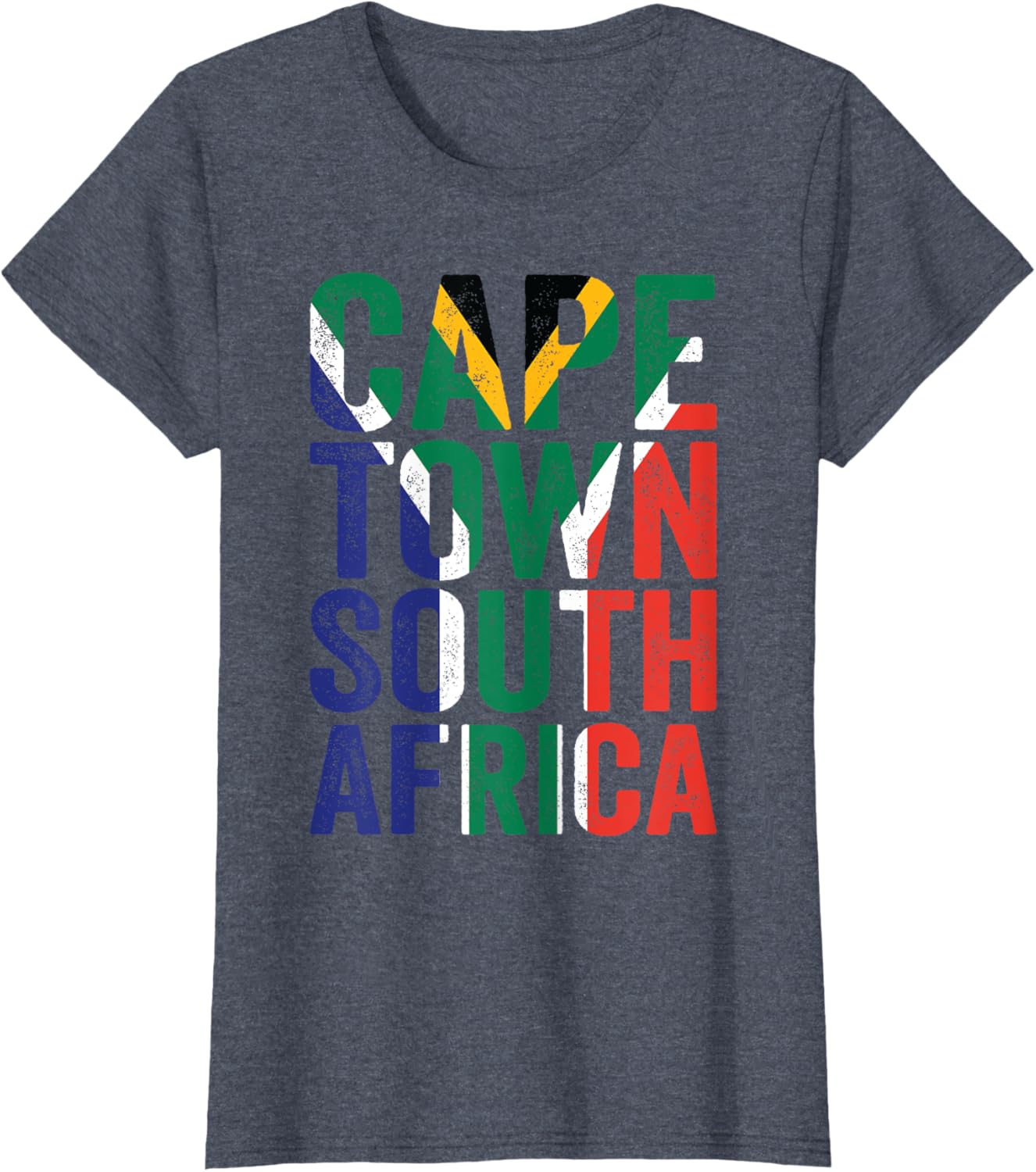 Cape Town South Africa Retro Flag Travel Vacation Souvenir