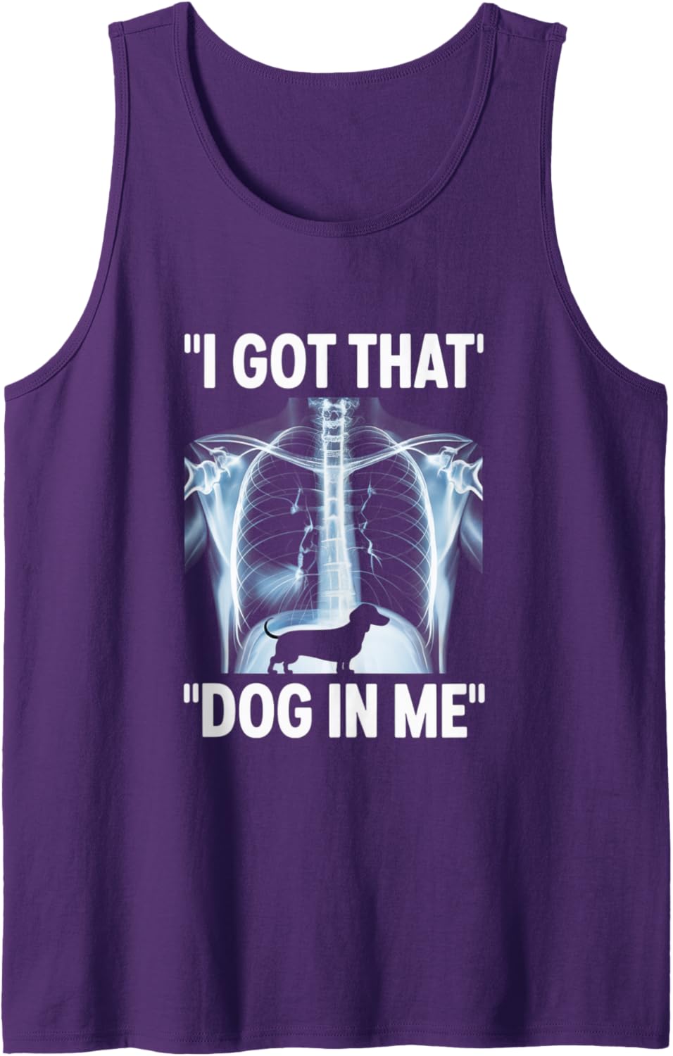 I Got That Dog in Me Hustle Attitude Graphic Tank Top
