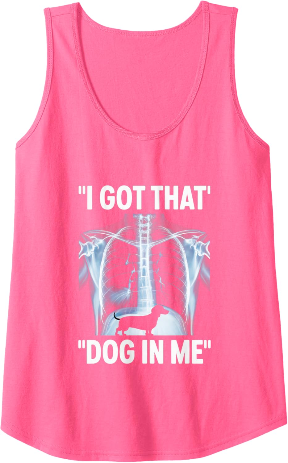 I Got That Dog in Me Hustle Attitude Graphic Tank Top