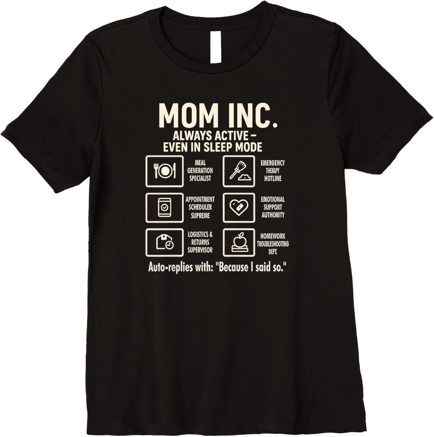Funny "Mom Inc" Mother Birthday Gift for Mother\u2019s Day& Mommy Premium