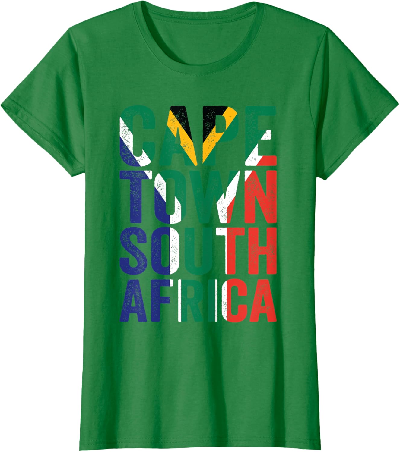 Cape Town South Africa Retro Flag Travel Vacation Souvenir