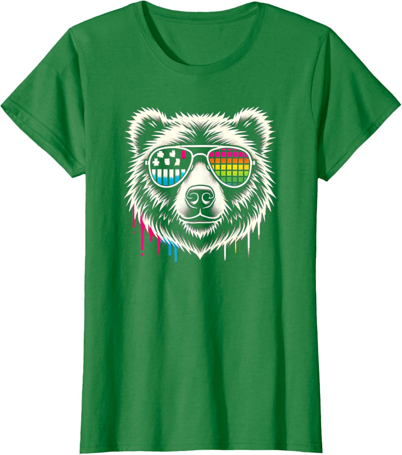 Retro Bear Sunglasses Cool Vintage Animal