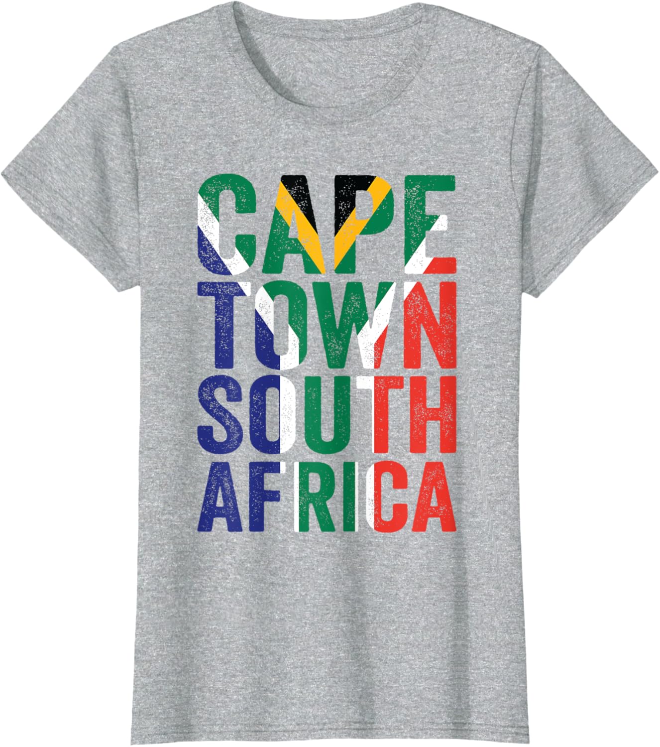 Cape Town South Africa Retro Flag Travel Vacation Souvenir