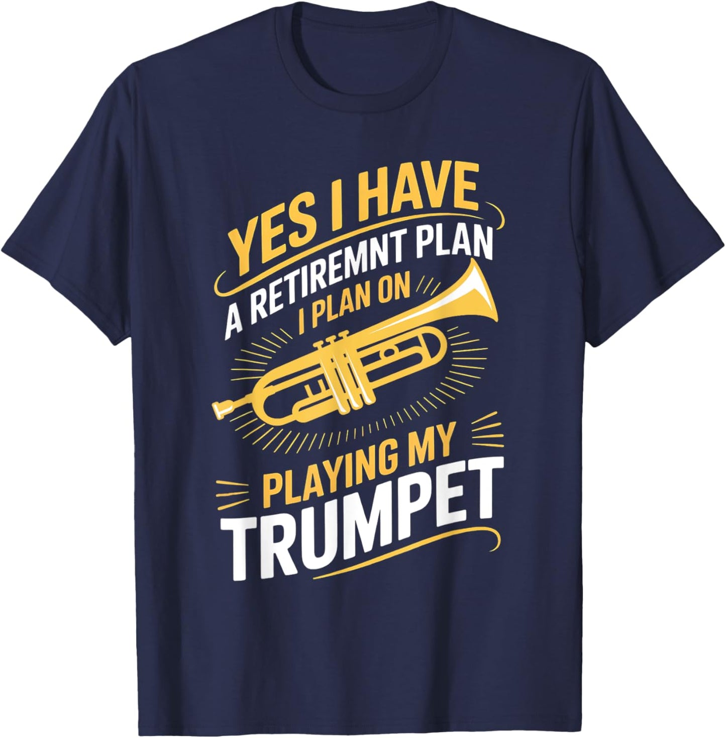 Funny Retirement Trumpet Player Quote