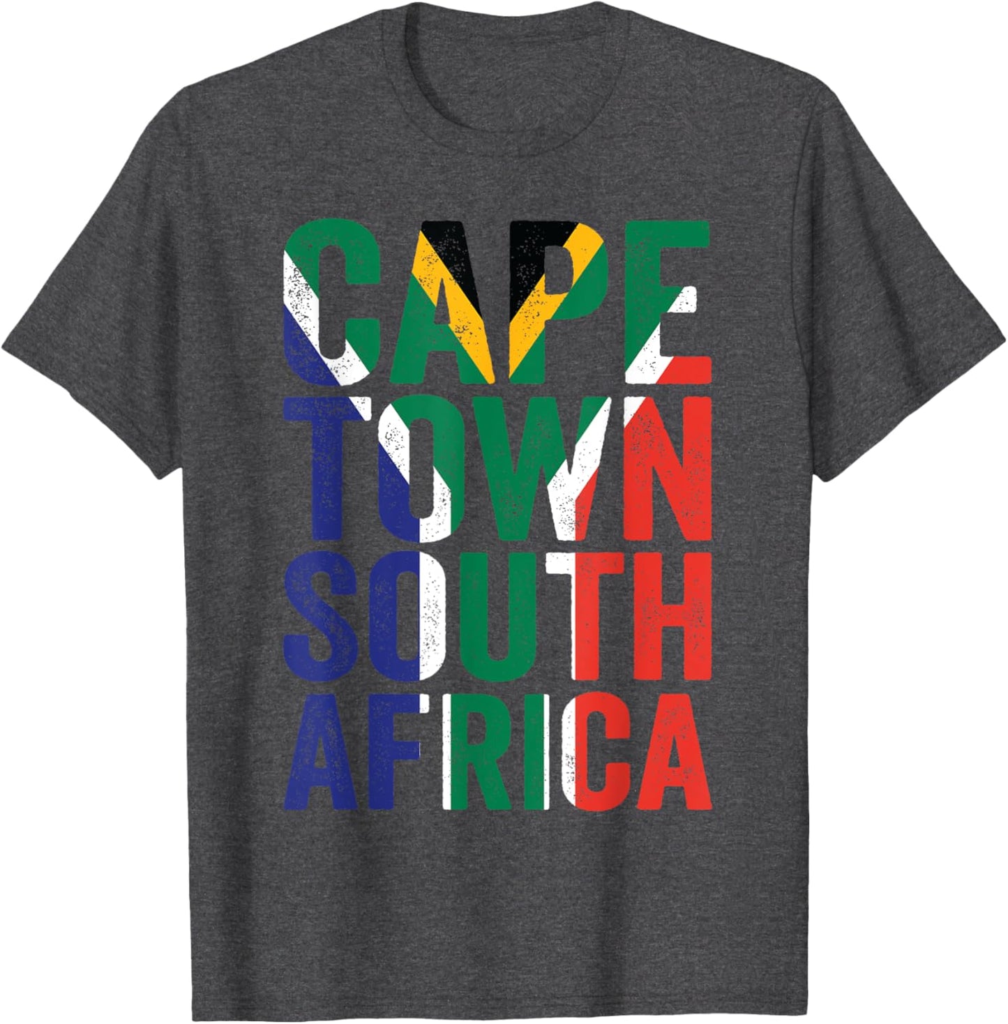Cape Town South Africa Retro Flag Travel Vacation Souvenir