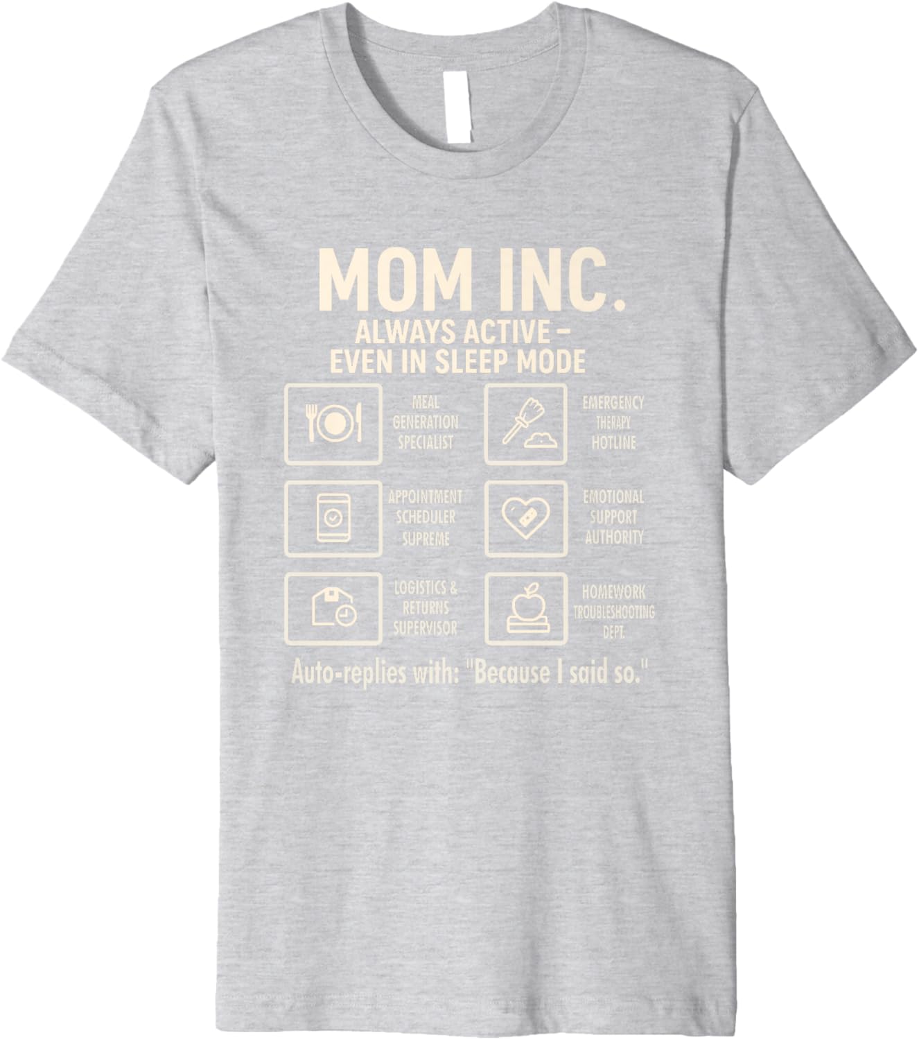 Funny "Mom Inc" Mother Birthday Gift for Mother\u2019s Day& Mommy Premium