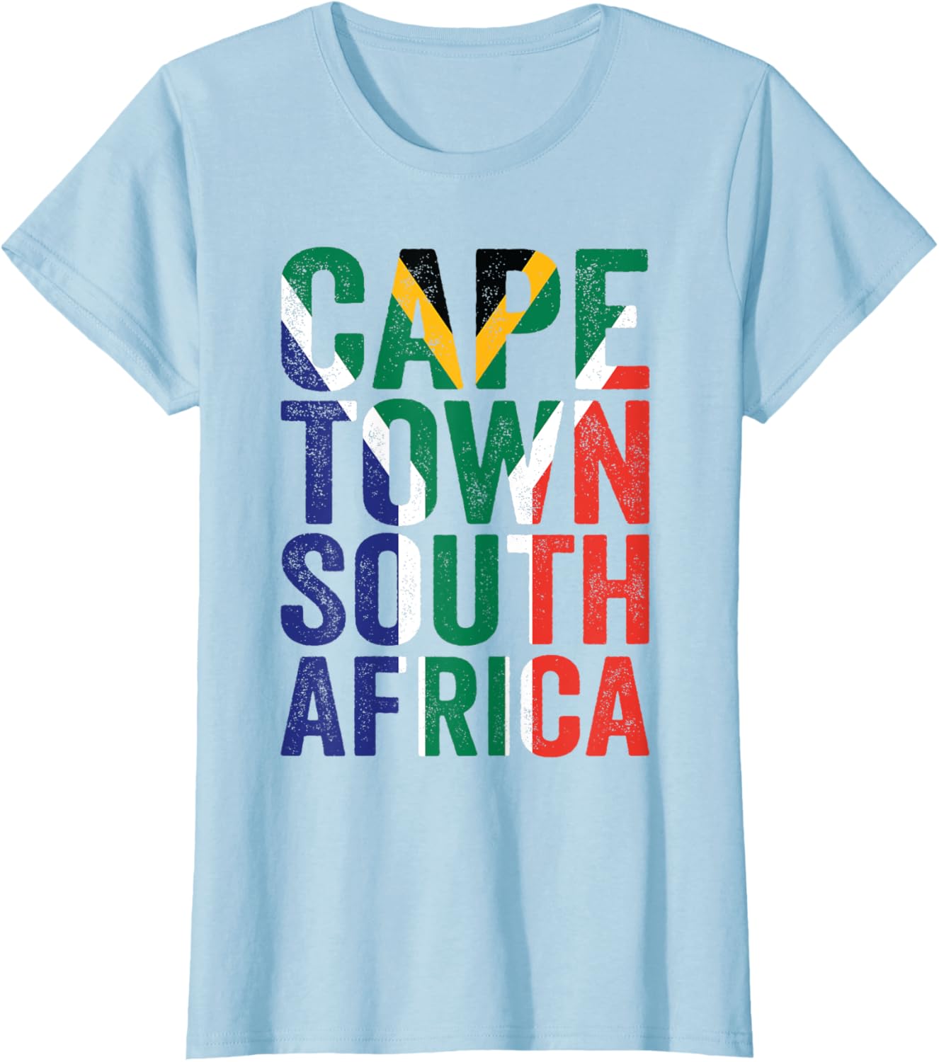 Cape Town South Africa Retro Flag Travel Vacation Souvenir