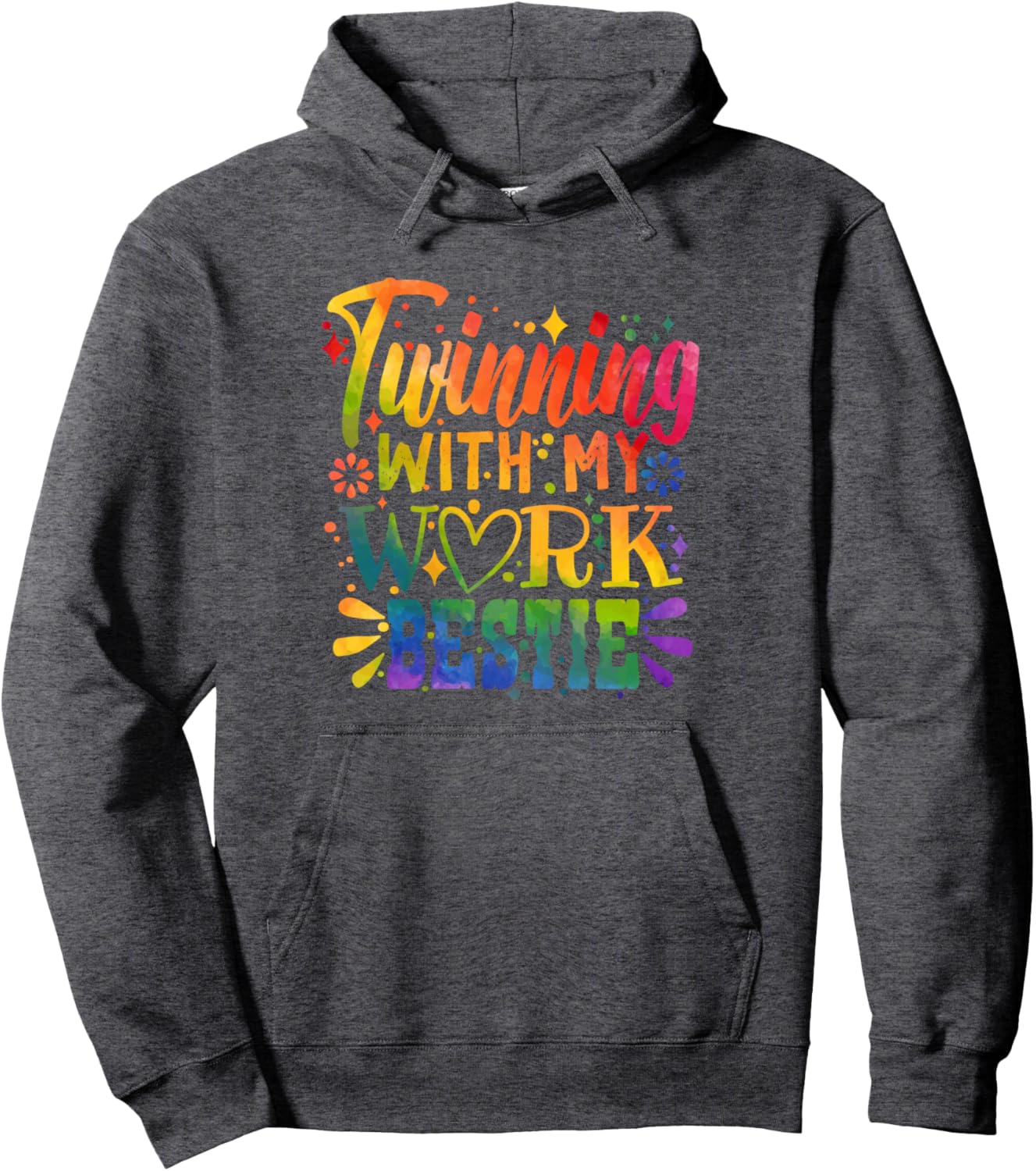 Twinning with My Bestie Spirit Week Twin Day BFF Matching Pullover Hoodie