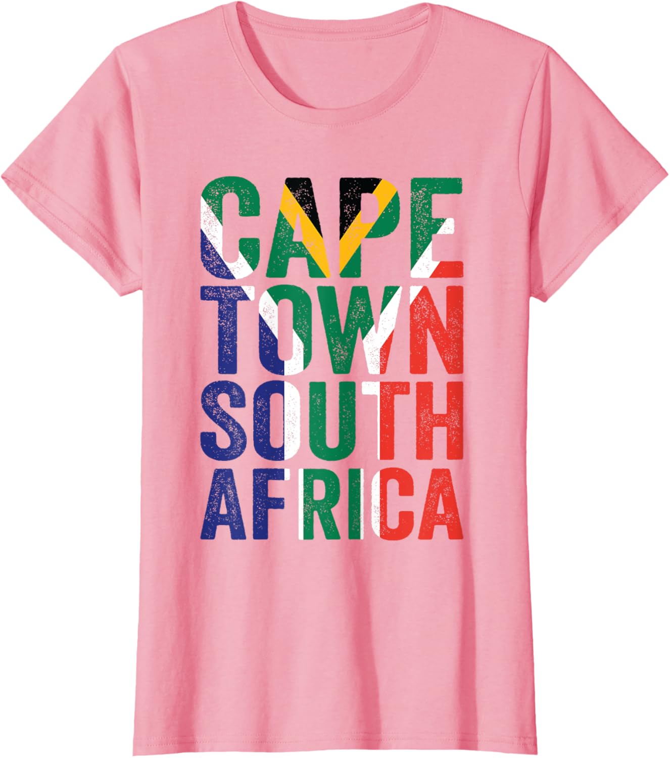 Cape Town South Africa Retro Flag Travel Vacation Souvenir