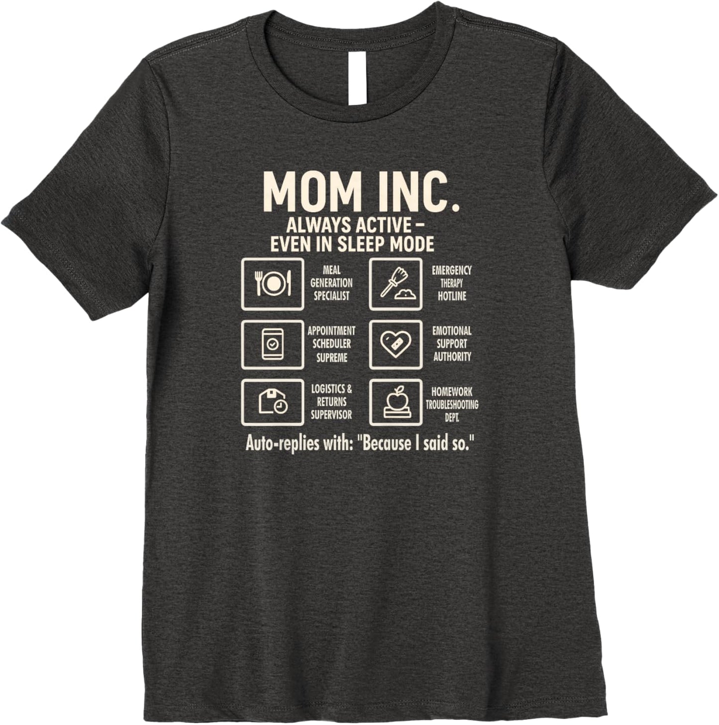 Funny "Mom Inc" Mother Birthday Gift for Mother\u2019s Day& Mommy Premium