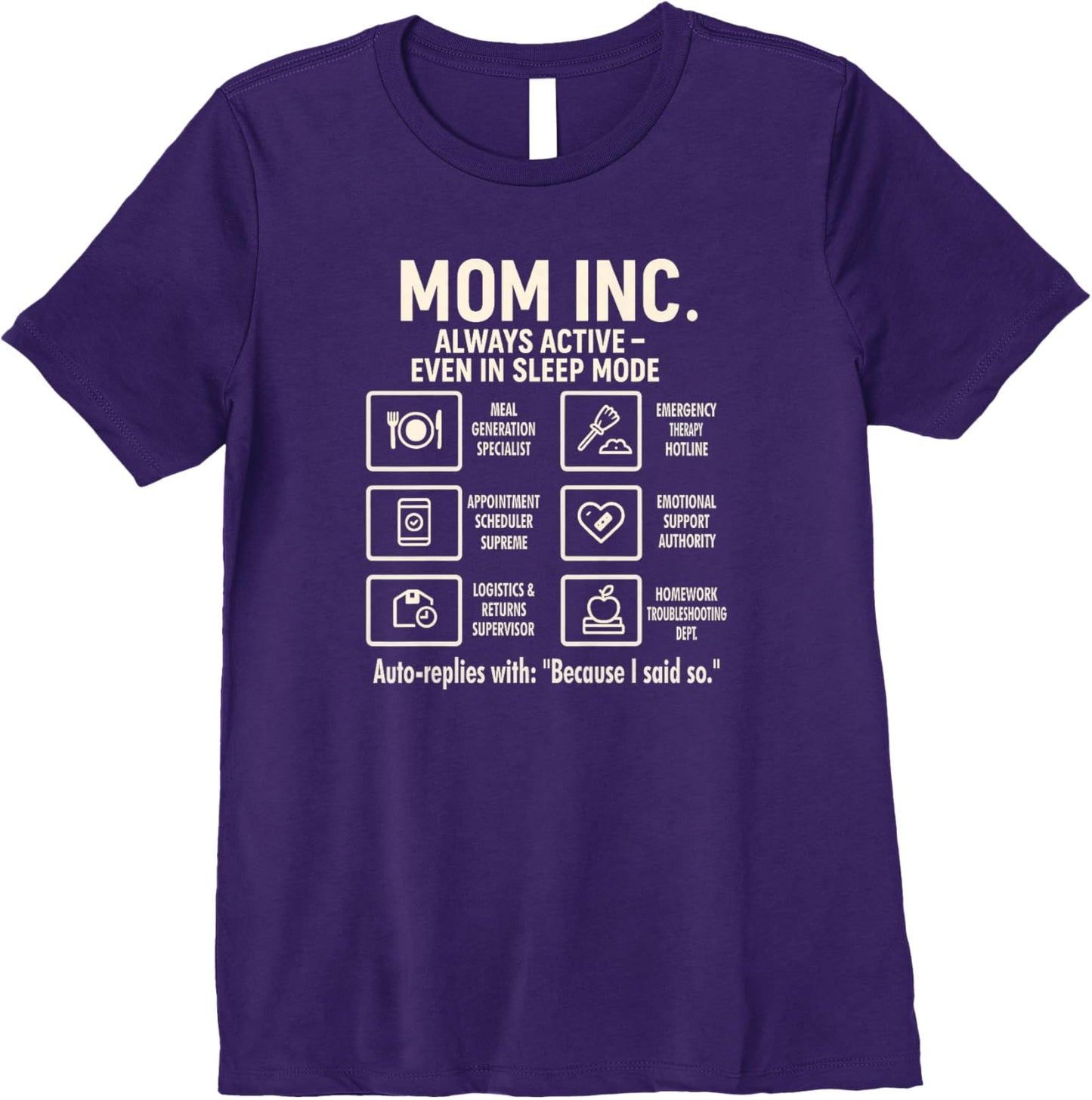 Funny "Mom Inc" Mother Birthday Gift for Mother\u2019s Day& Mommy Premium