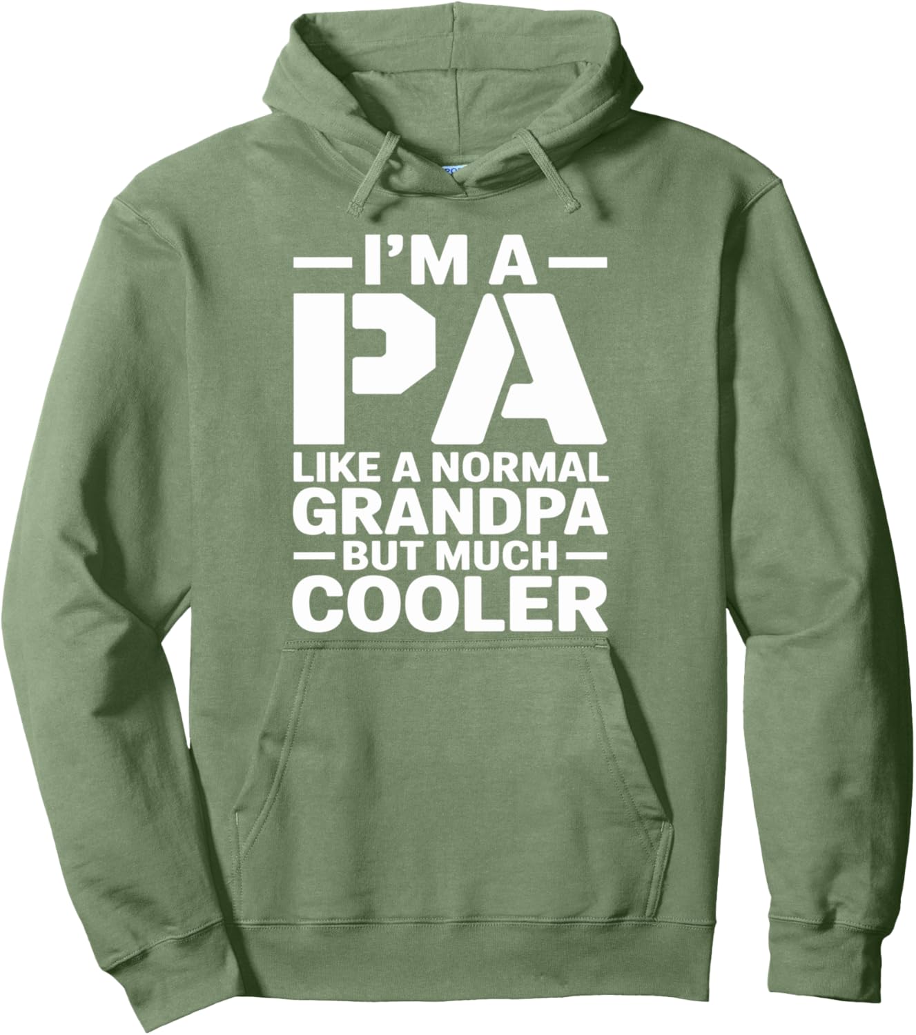 Pa Like a Grandpa Only Cooler Southern Grandfather Pullover Hoodie